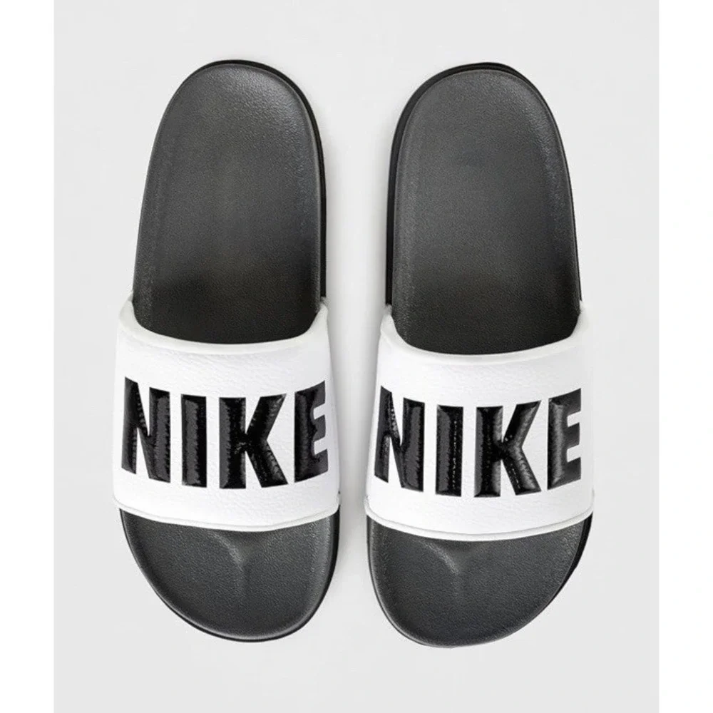 Men's‎ Nike Offcourt Slide Dark Grey/Black-White (BQ4639 001) Size 9